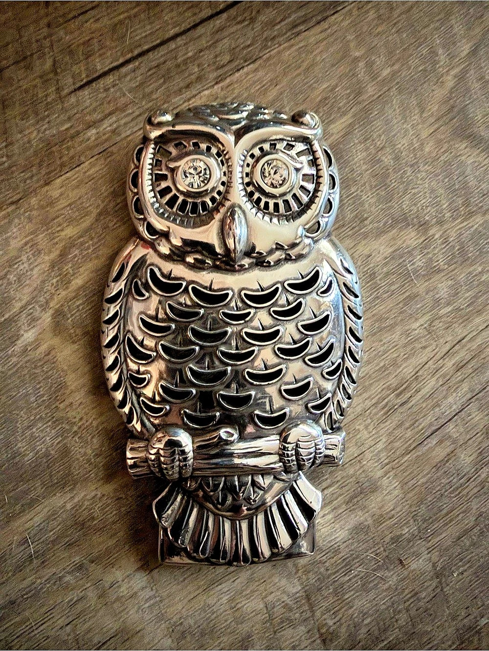Brighton Silver “Night Owl” Night Light Front Cover
